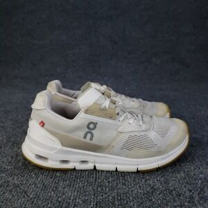 On Running Cloudrift Shoes Womens Size 6 White Beige Running‎ Sneakers 87.98446